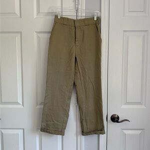 Urban Outfitters x Dickies Women's Tan Trousers